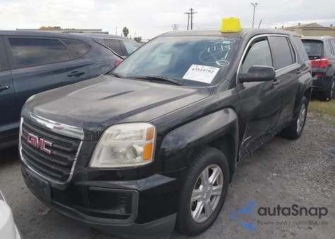 2016 GMC Terrain Sle-1 из США, поврежденный, VIN 2GKALMEK7G6150612